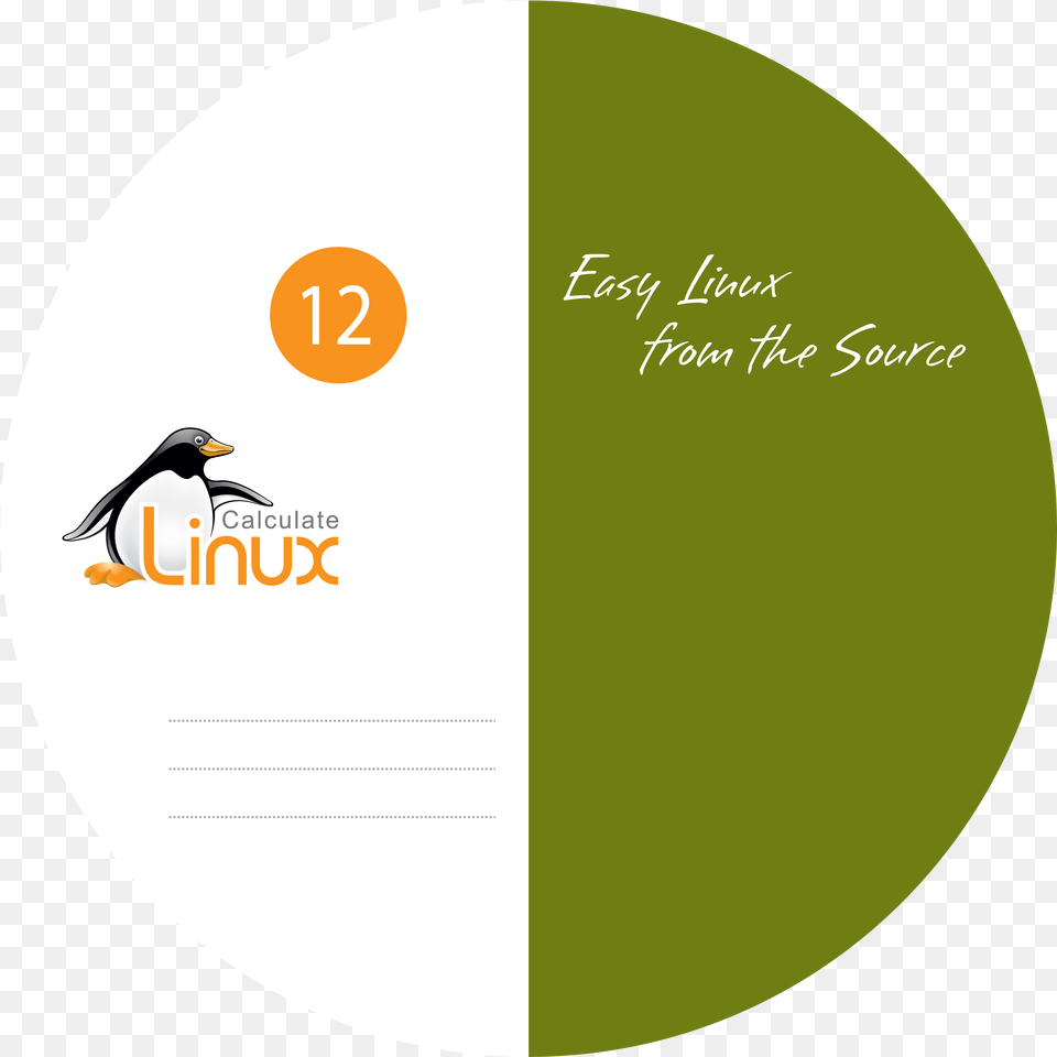 Logos And Themes Calculate Linux, Animal, Bird, Penguin, Disk Free Png Download