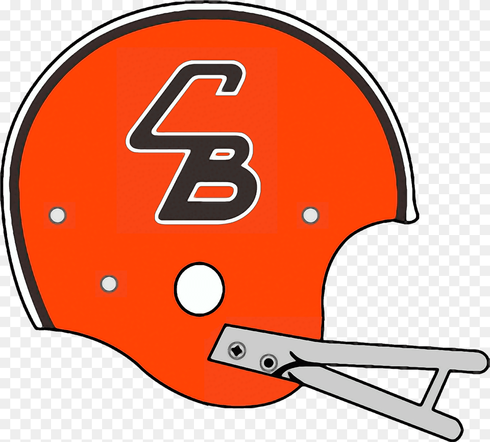 Logos And Uniforms Of The Cleveland Browns, Helmet, American Football, Football, Person Free Transparent Png