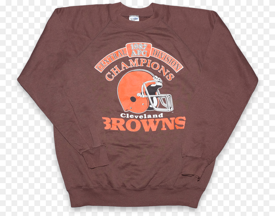 Logos And Uniforms Of The Cleveland Browns, Clothing, Knitwear, Long Sleeve, Sleeve Free Png