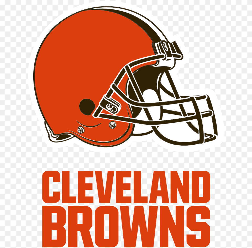 Logos And Uniforms Of The Cleveland Browns Nfl Firstenergy Cleveland Browns Logo, Helmet, American Football, Sport, Football Free Png