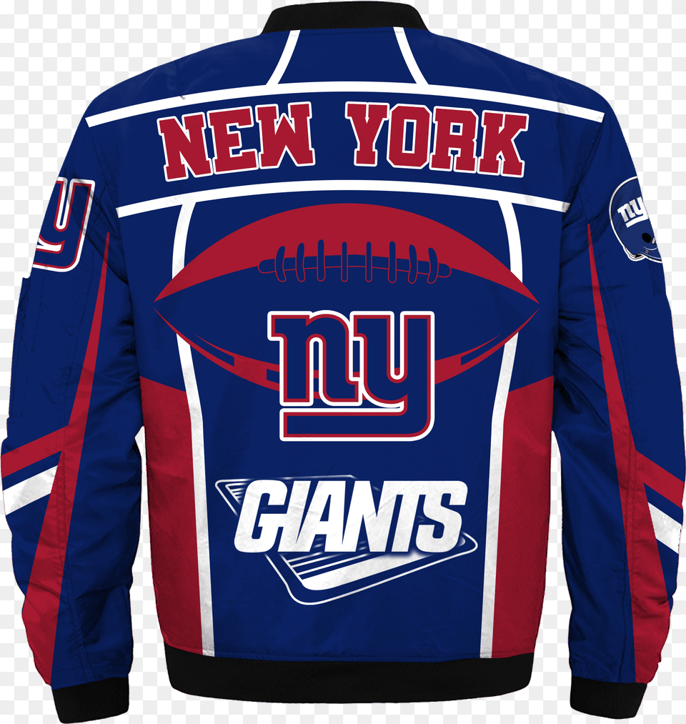 Logos And Uniforms Of The New York Giants, Clothing, Coat, Jacket, Shirt Png Image