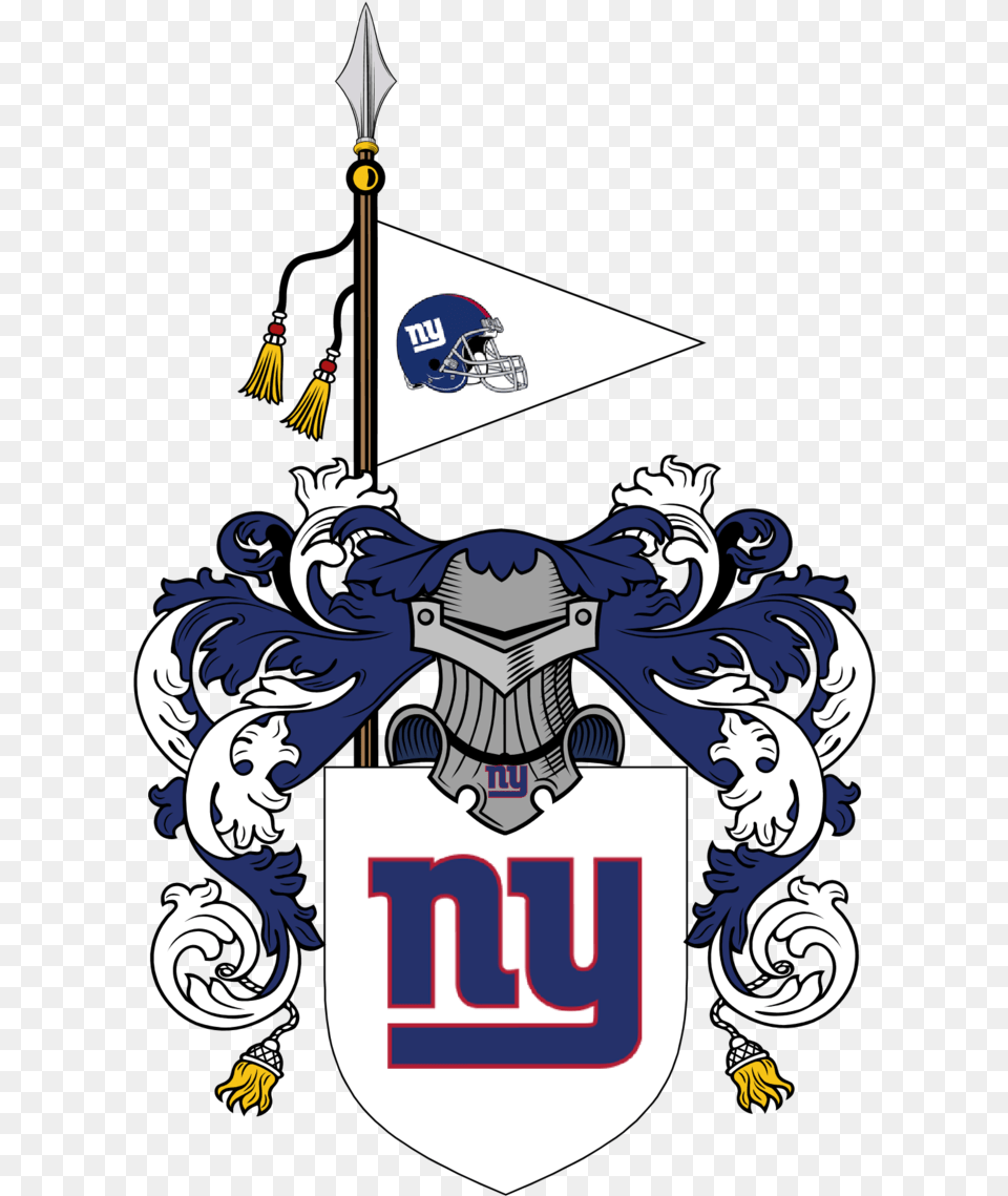 Logos And Uniforms Of The New York Giants, People, Person, Emblem, Symbol Png Image
