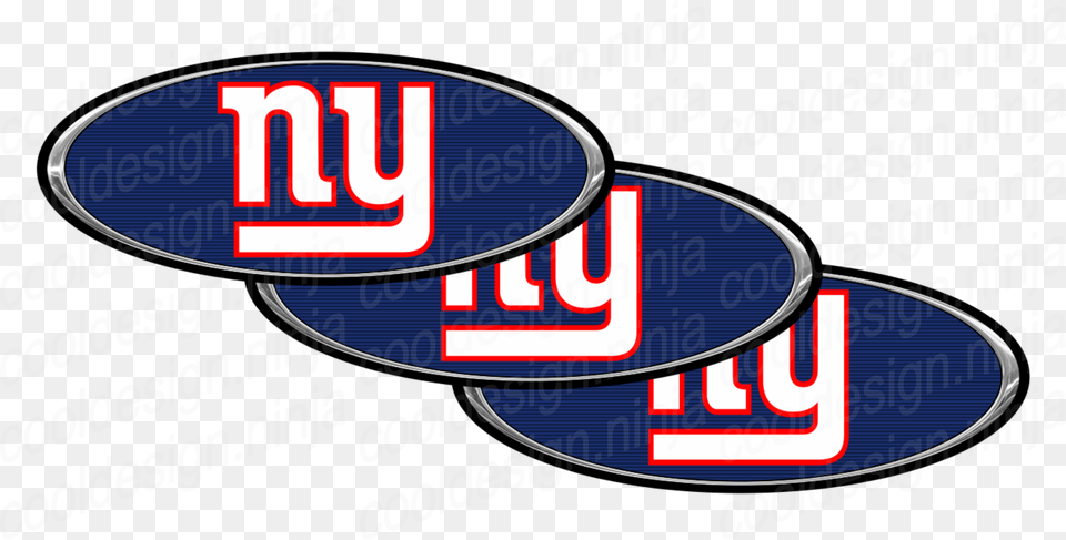 Logos And Uniforms Of The New York Giants, Sticker, Text Free Png