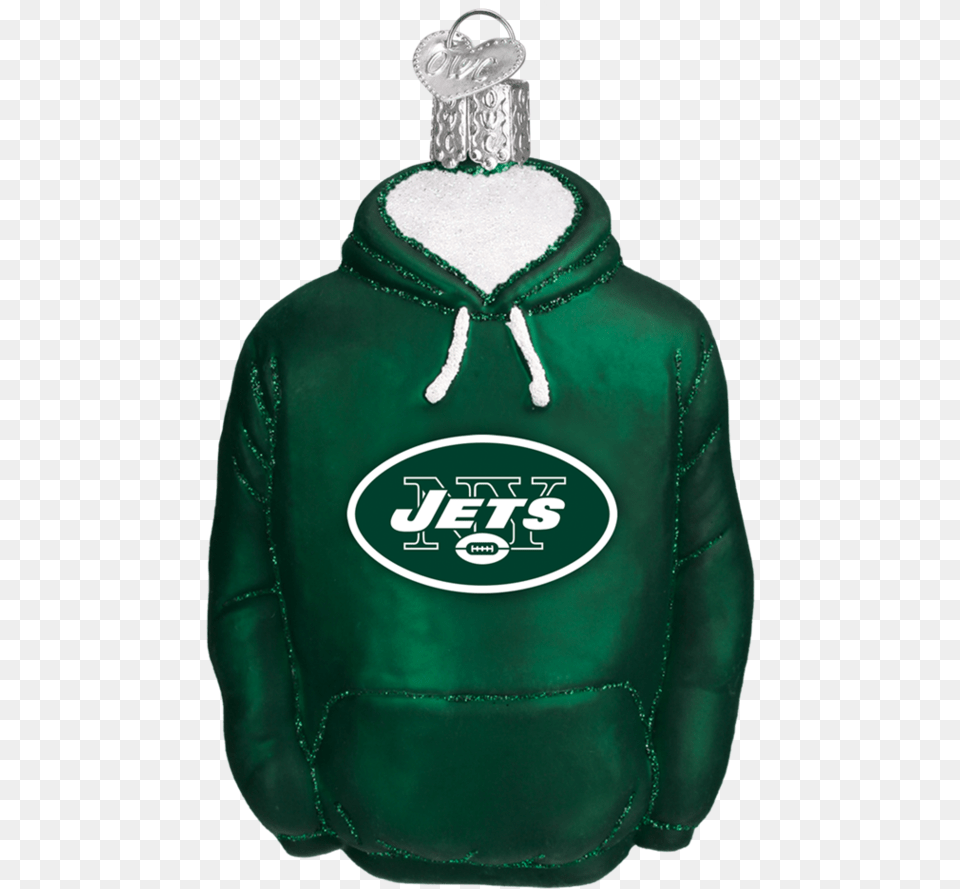 Logos And Uniforms Of The New York Jets, Clothing, Hoodie, Knitwear, Sweater Png Image