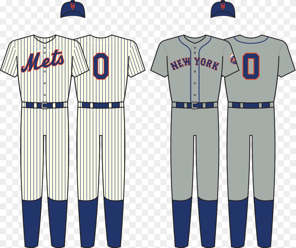 Logos And Uniforms Of The New York Mets, Clothing, People, Person, Shirt Free Transparent Png