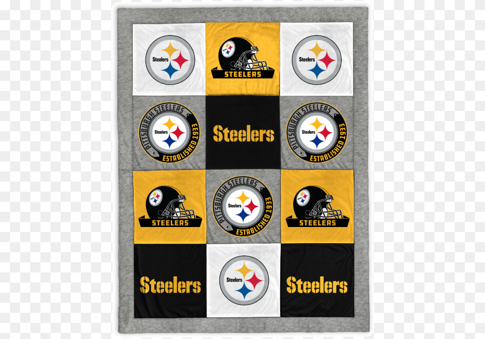 Logos And Uniforms Of The Pittsburgh Steelers, Badge, Logo, Symbol, Emblem Png Image