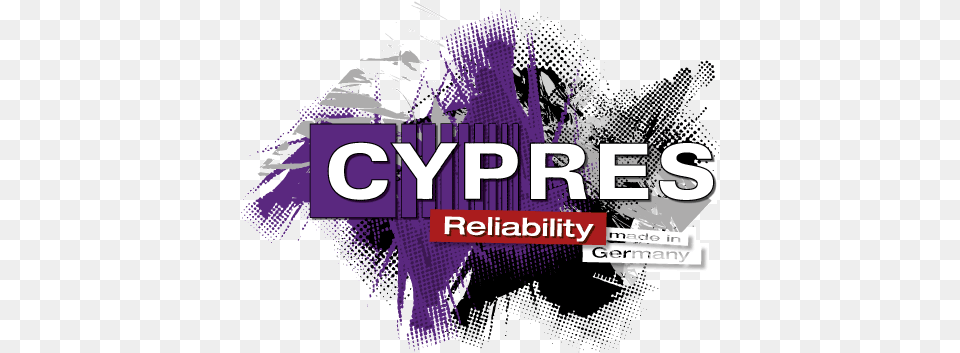 Logos Archive Cypres Skydiving Cypres Logo, Advertisement, Art, Graphics, Purple Free Png