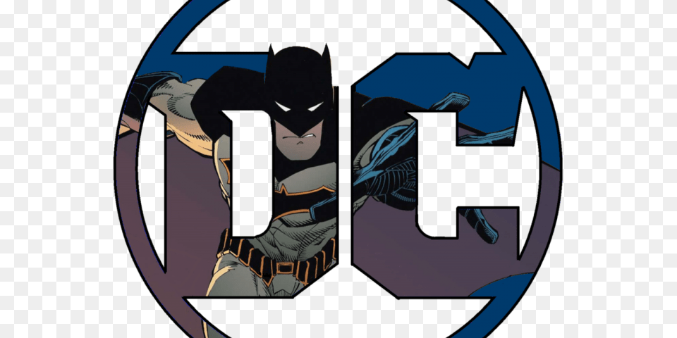 Logos Clipart Batman Cave Dc Comics Logo, Adult, Male, Man, Person Free Png