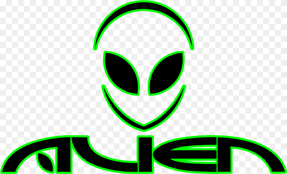 Logos De Aliens, Light, Neon, Green, Logo Free Png Download