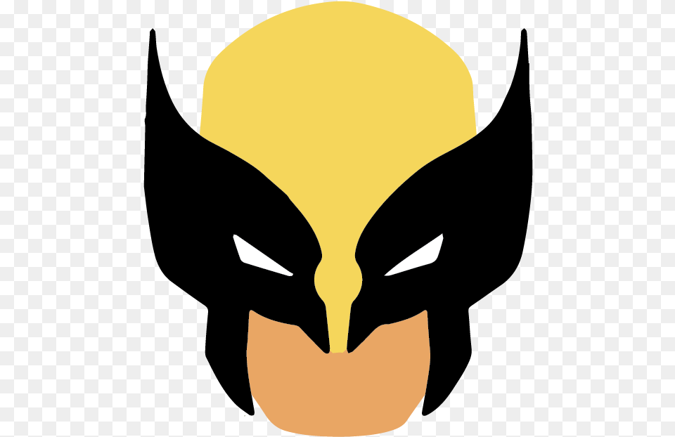 Logos De Superheroes Wolverine Clipart Download, Mask, Person Png Image