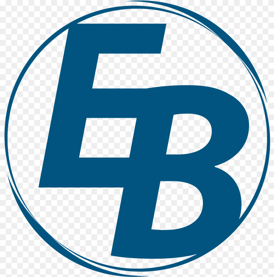 Logos Ethan Bierly Portfolio Eb Logo, Symbol, Disk, Text, Number Free Png