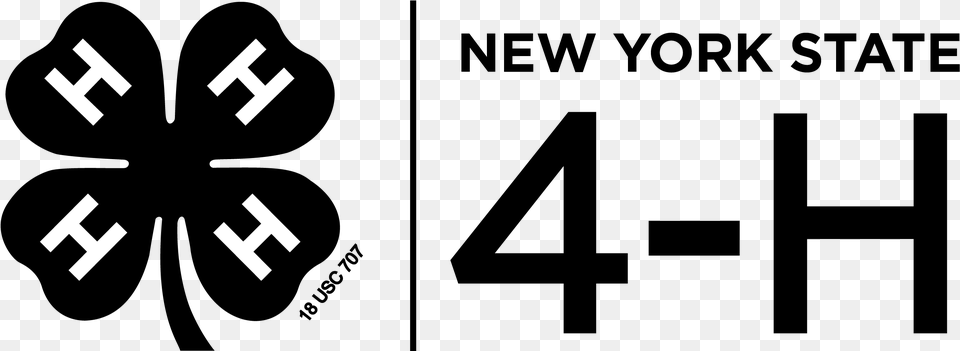 Logos Graphics New York State 4 Black 4 H Logo, First Aid, Outdoors, Nature Free Transparent Png