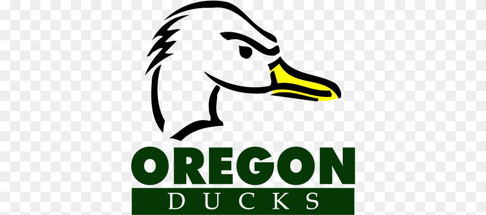 Logos Images Oregon Ducks Logo Oregon Ducks, Animal, Beak, Bird, Person Free Png Download