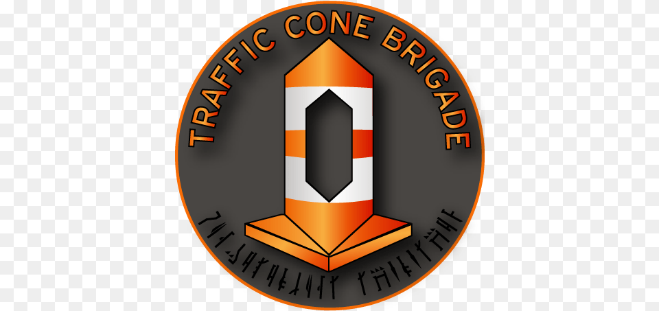 Logos Mandalorian Traffic Cone, Disk Png