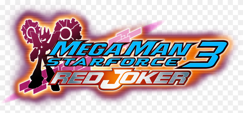Logos Mega Man Star Force 3 Red Joker Logo, Art, Graphics, Purple, Advertisement Free Png Download
