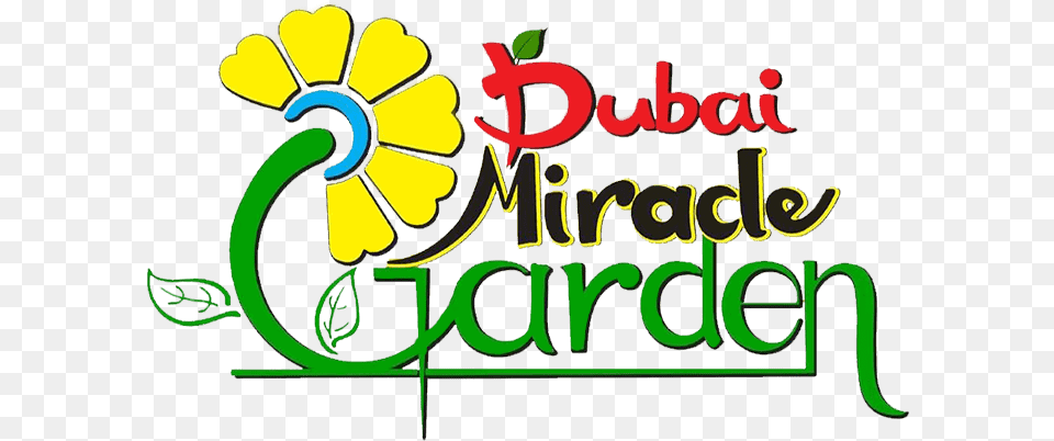 Logos Of Dubai Miracle Garden Dubai Miracle Garden Logo, Flower, Plant, Dynamite, Weapon Free Png