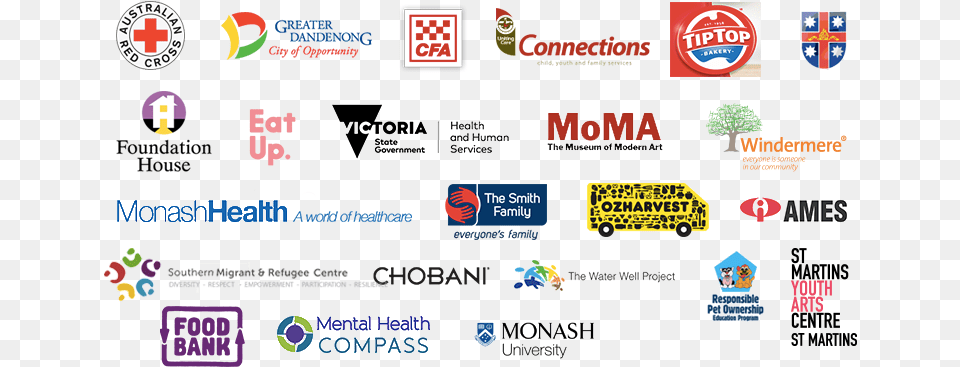 Logos Of Organisations Who Support Dandenong Primary Unitingcare Australia, Logo, Symbol Free Png