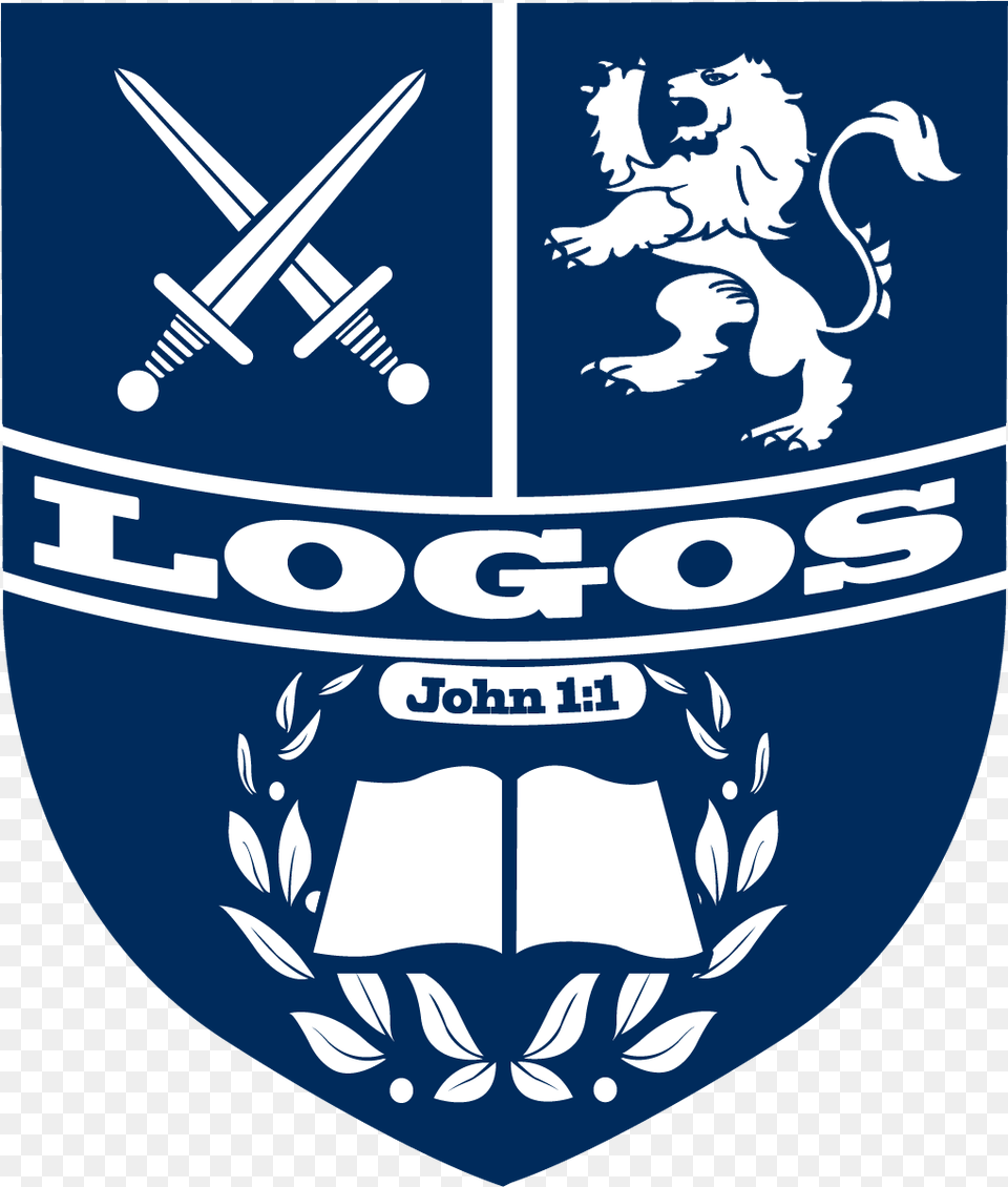 Logos Preparatory Academy, Symbol, Emblem, Logo, Weapon Free Transparent Png