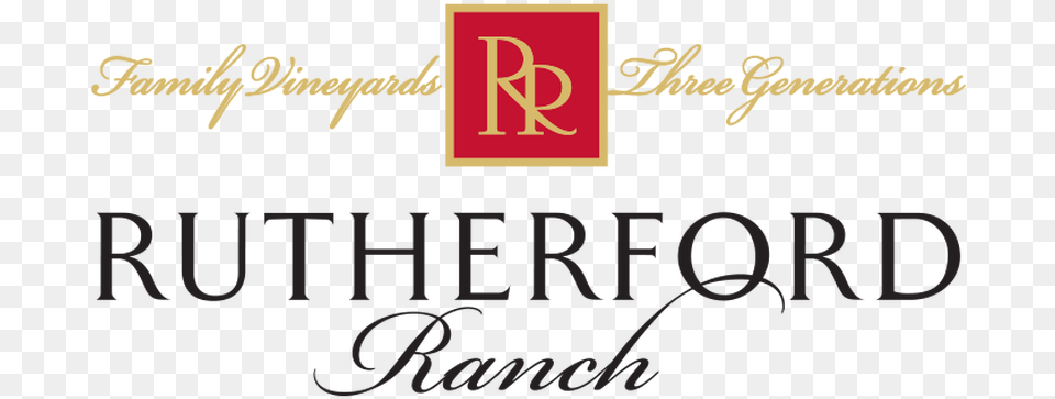 Logos Rutherford Ranch Winery Logo, Text, Book, Publication, Aircraft Png Image