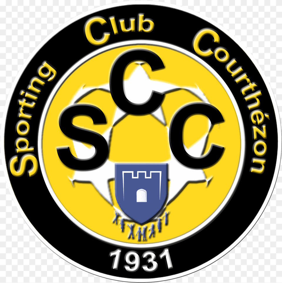 Logos Scc Club Football Sporting Club Courthzon Le Jeu Emblem, Logo, Symbol, Badge Free Png Download