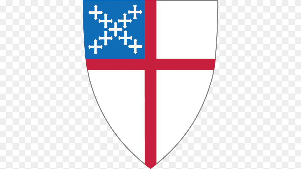 Logos Shields Graphics Episcopal Church, Armor, Shield, Cross, Symbol Png Image
