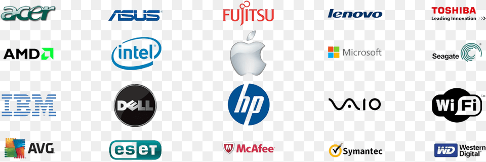 Logos Sunderland Pc Repair Typical Computer Brands Fujitsu, Logo, Computer Hardware, Electronics, Hardware Png Image