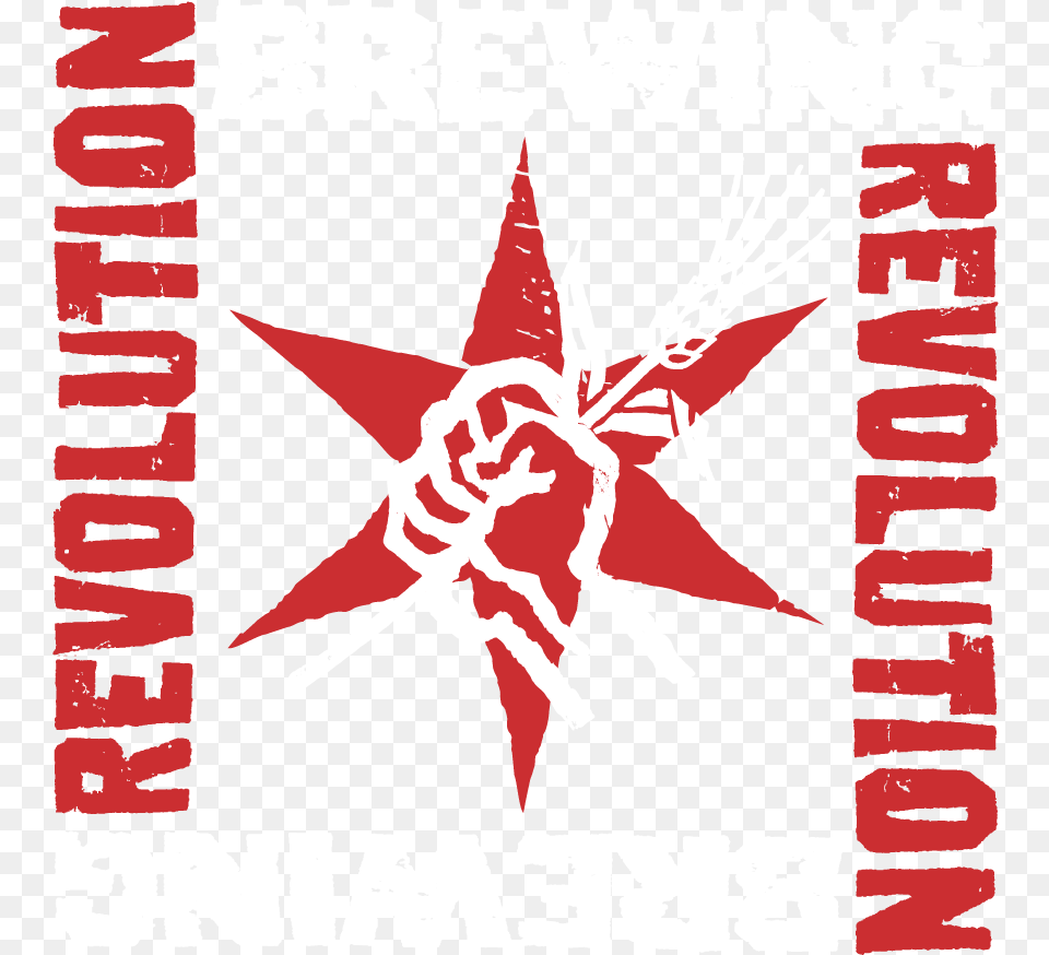 Logos U0026 Font Revolution Brewing Revolution Brewing Logo Transparent, Advertisement, Poster, Body Part, Hand Png Image