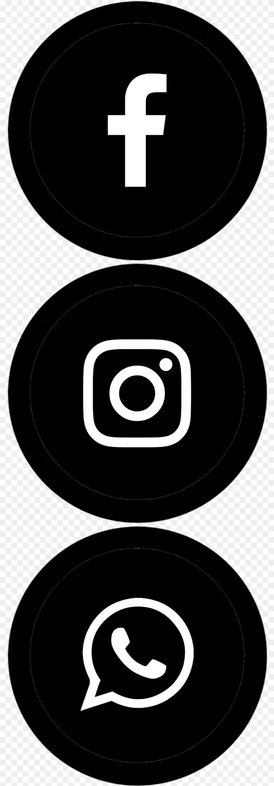 Logos Vertical Facebook Instagram Whatsapp Logo Instagram Whatsapp Facebook, Symbol, Spiral, Text Png