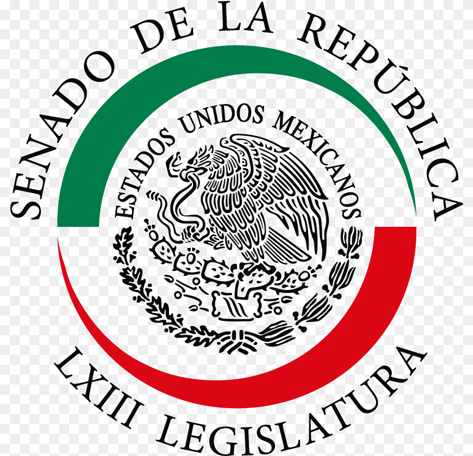 Logosenado Lxiii Legislatura Version 01 Senate Of The Republic Of Mexico, Logo, Emblem, Symbol Free Transparent Png
