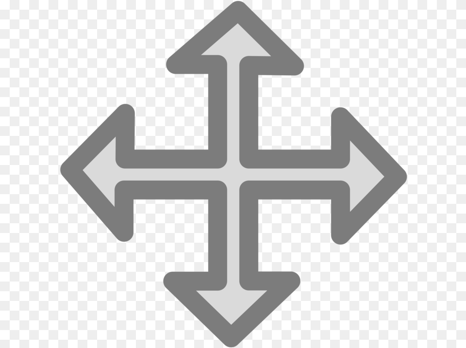Logosymbolsign 4 Way Arrow, Cross, Electronics, Hardware, Symbol Png Image