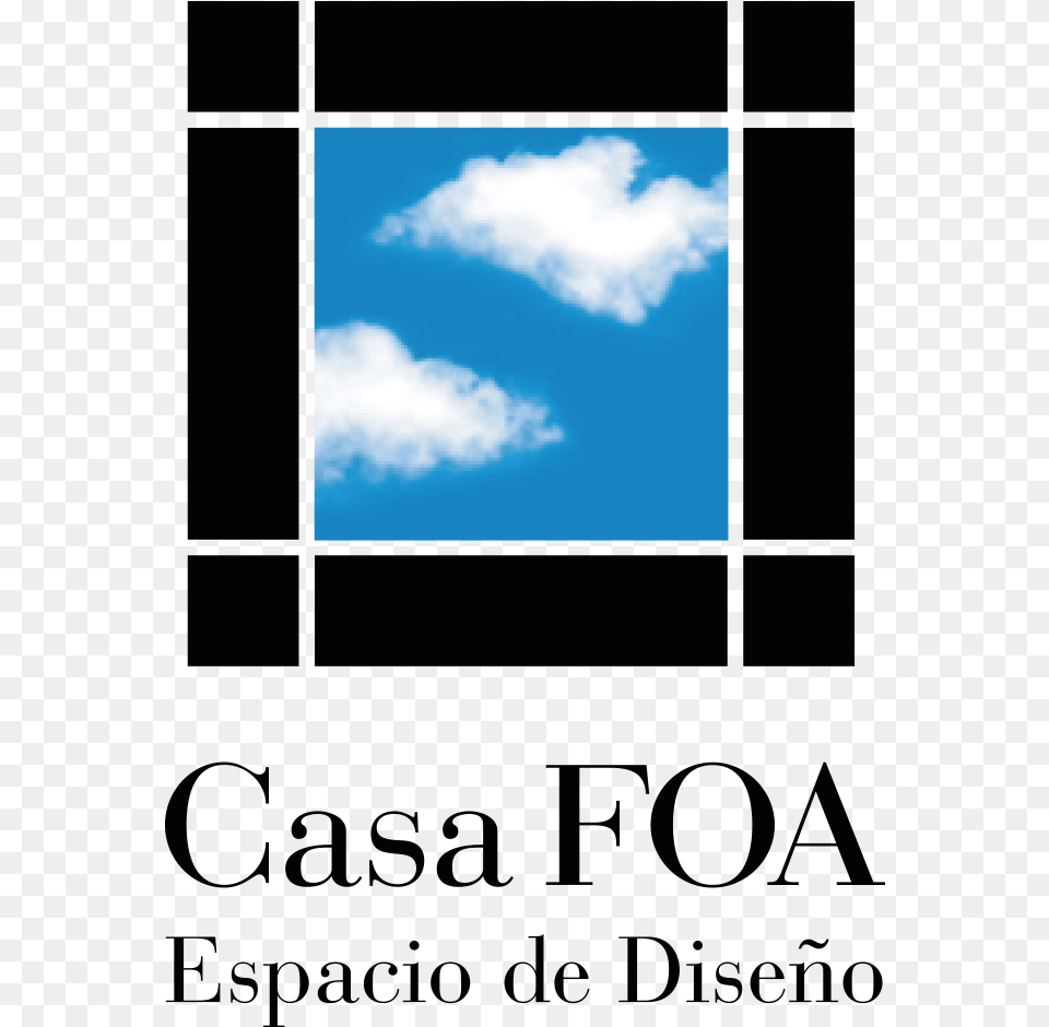 Logotipo Casafoa Negro Casa Foa, Azure Sky, Cloud, Cumulus, Nature Free Png