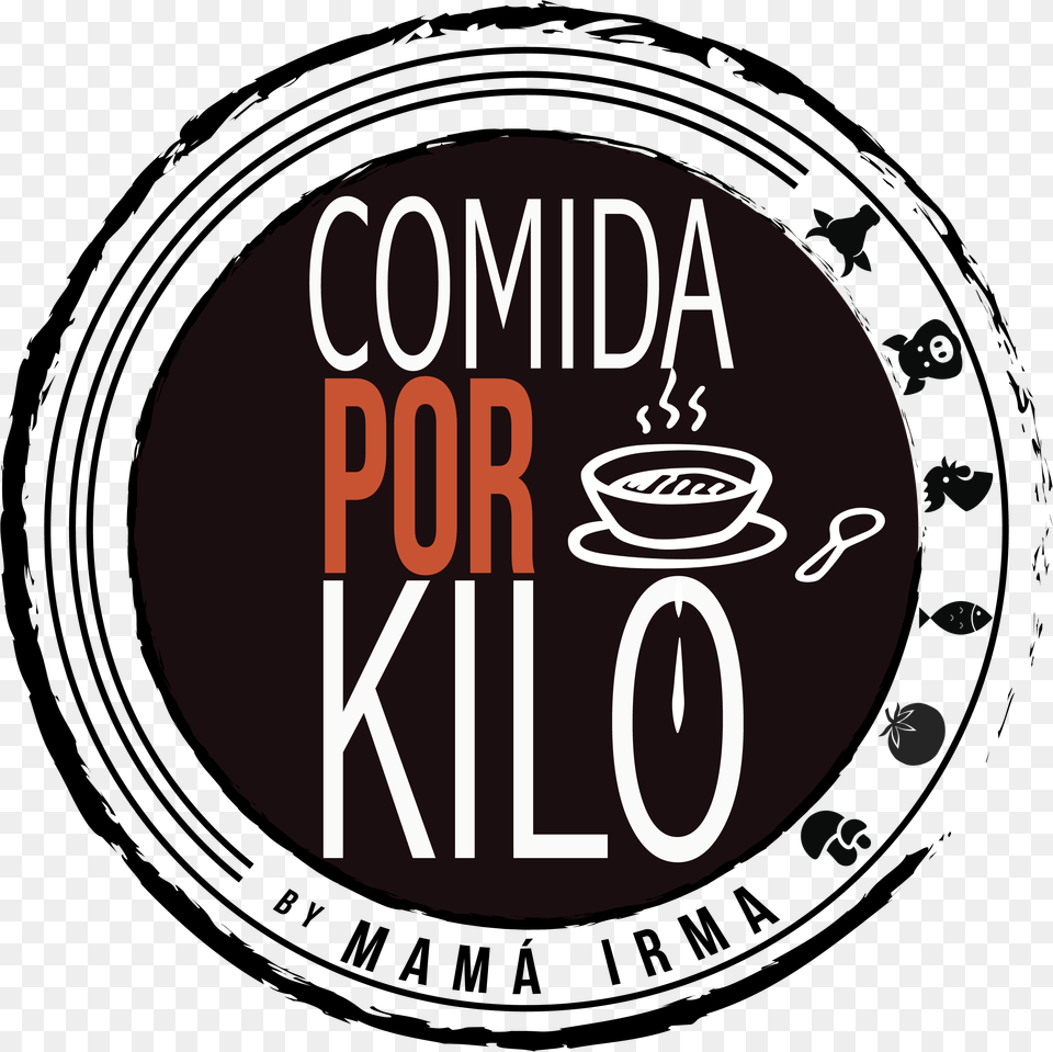 Logotipo Comida X Kilo Circle, Beverage, Coffee, Coffee Cup, Cutlery Png