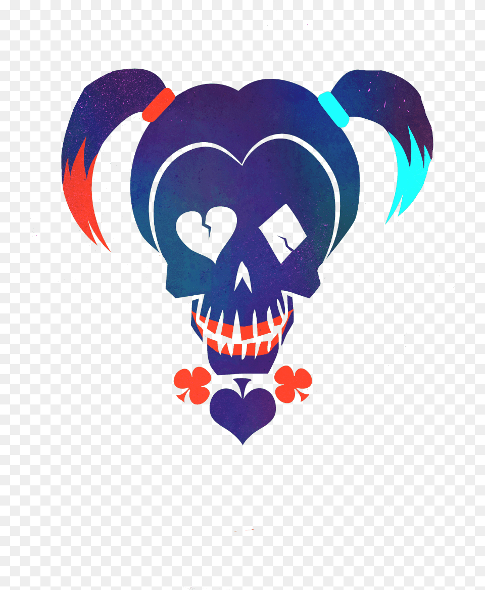 Logotipo De Harley Quinn, Cartoon, Face, Head, Person Png