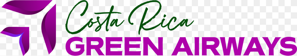 Logotipo De La Aerolnea Greenairways Calligraphy, Purple, Text Free Png Download