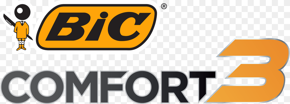 Logotipo De La Marca Bic Comfort3 Bic 4 Color Logo, Text, Baby, License Plate, Person Png Image