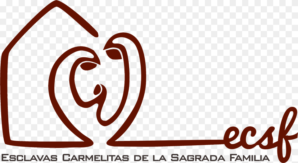 Logotipo Esclavas Carmelitas De La Sagrada Familia Graphic Design, Text Png