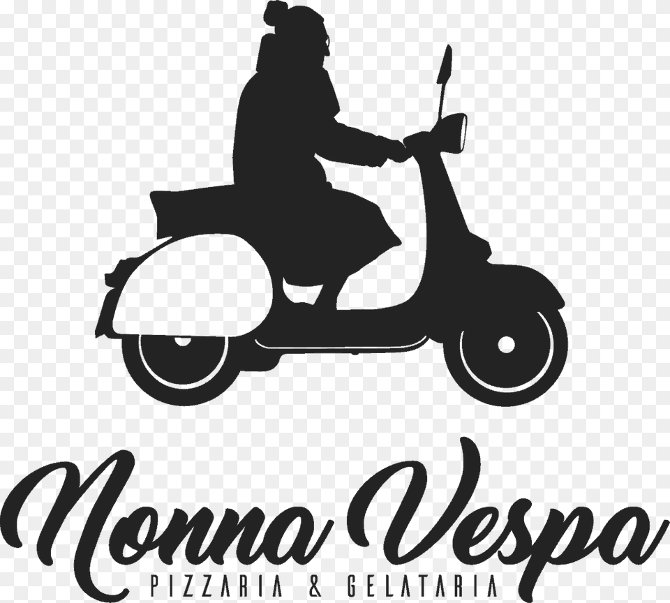 Logotipo Nonna Vespa Vector Pizza Fatiada Pizza Pizzaria Vespa, Gray Free Png