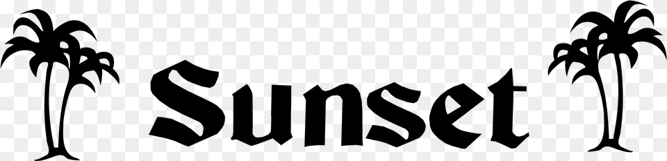 Logotipo Sunset, Gray Free Transparent Png