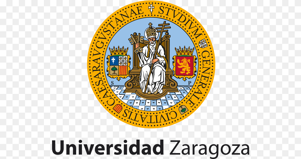 Logotipo Universidad De Zaragoza Universidad De Zaragoza Logo, Adult, Male, Man, Person Png