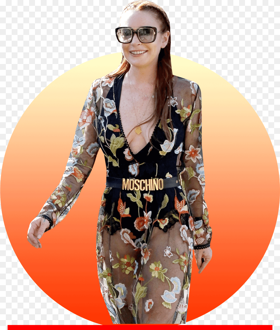 Lohan Is Photographed Filming Her New Mtv Reality Show Lindsay Lohan Beach Young, Woman, Jacket, Formal Wear, Female Free Transparent Png