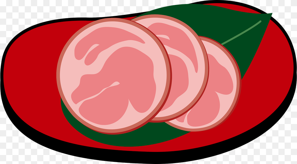 Loin Ham Food Clipart, Meat, Pork Free Png Download