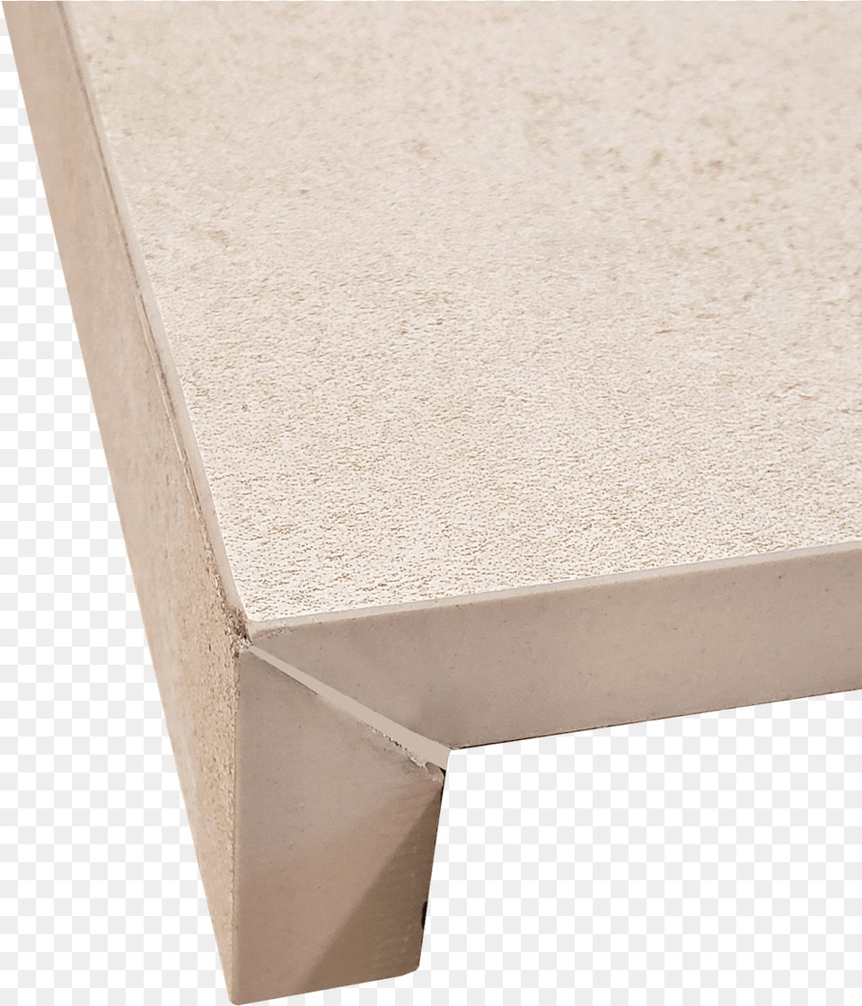 Loire Beige Turndown Porcelain Pool Coping Plywood, Wood, Foam, Furniture Free Png Download