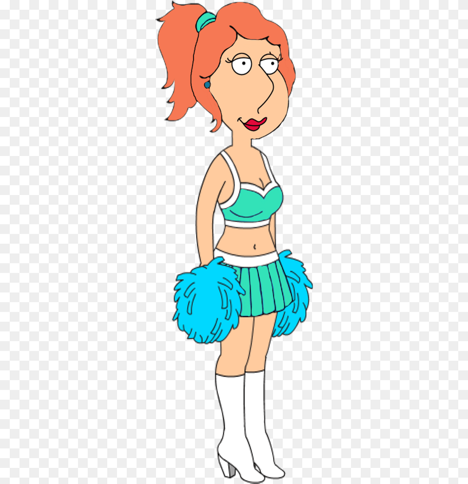 Lois Griffin As A Cheerleader By Darthraner83 Family Guy Lois Cheerleader, Baby, Person, Face, Head Png Image