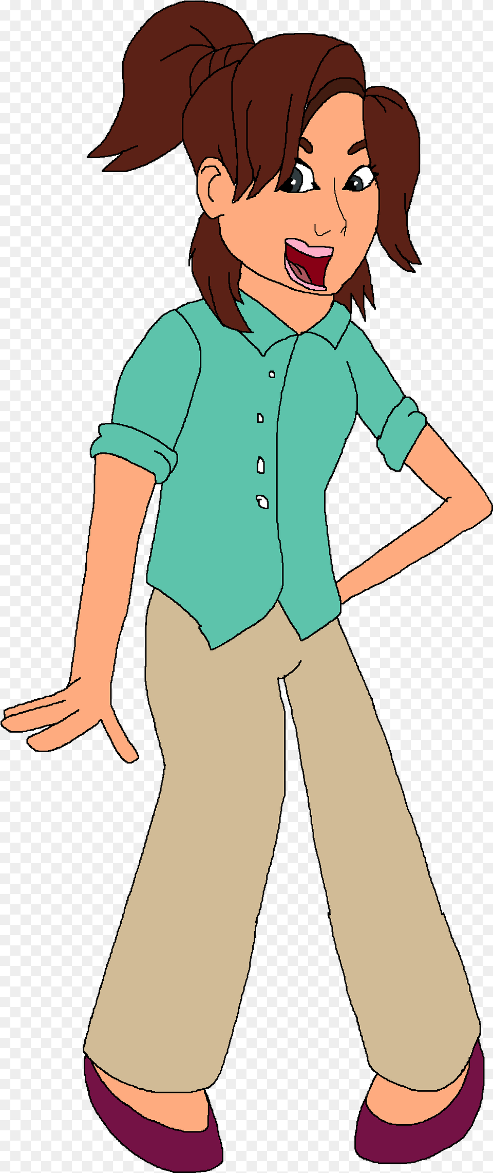 Lois Griffin Cartoon, Clothing, Pants, Person, Book Free Png