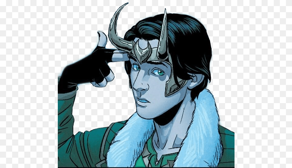 Loki Comics Young Avengers, Adult, Book, Female, Person Png Image