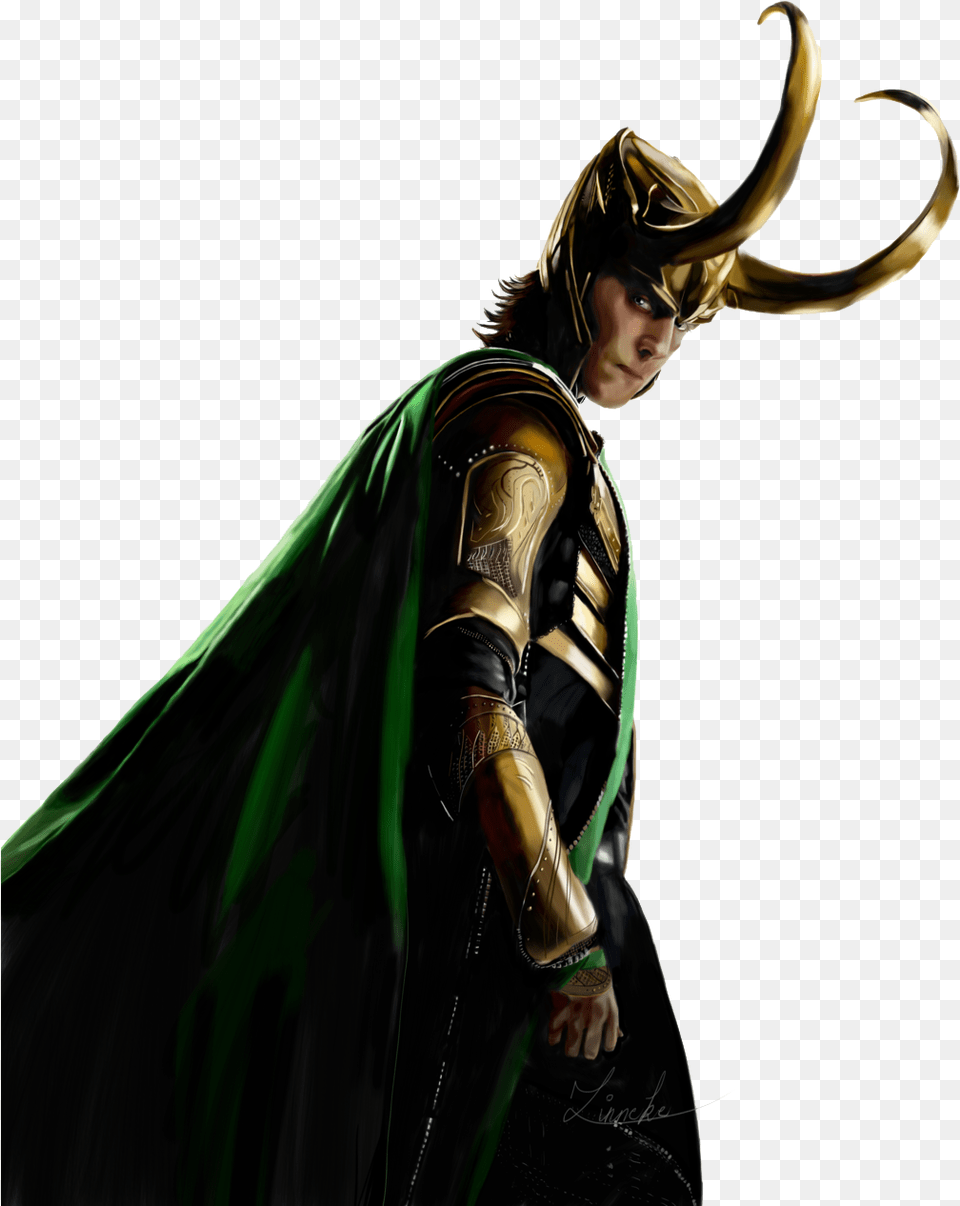 Loki Transparent Loki, Cape, Clothing, Costume, Person Png Image