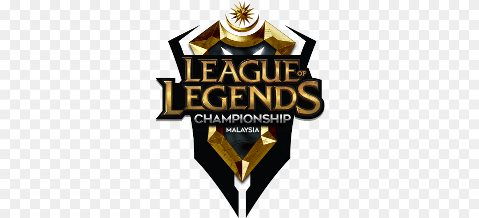 Lol Championship Malaysia Logo Illustration, Badge, Symbol, Cross Free Transparent Png