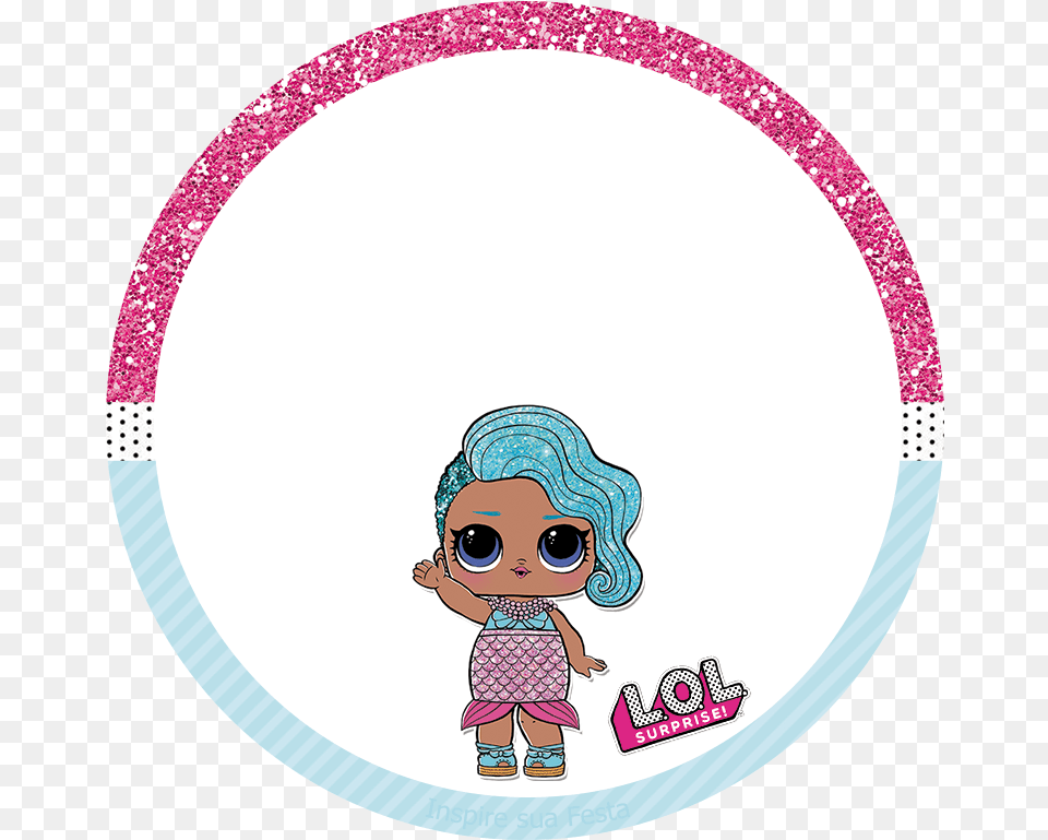 Lol Doll Party Lol Dolls Cute Girls Cake Toppers Lol Dolls Transparent, Photography, Baby, Person, Sticker Png