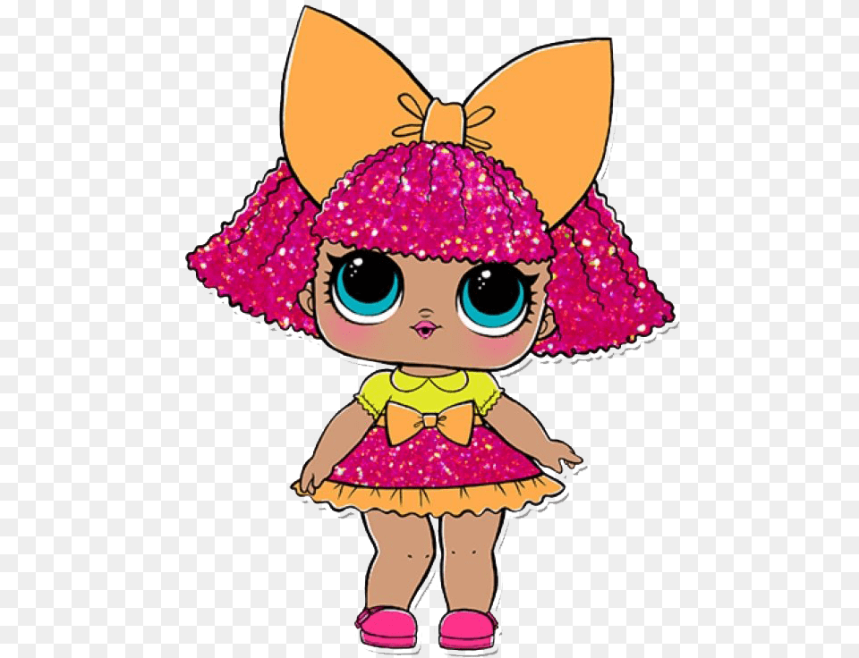 Lol Doll Pic Glitter Queen Lol Doll, Toy, Baby, Person, Face Free Transparent Png