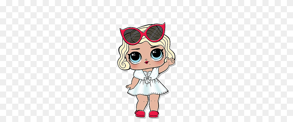 Lol Dolls, Accessories, Sunglasses, Baby, Face Png Image